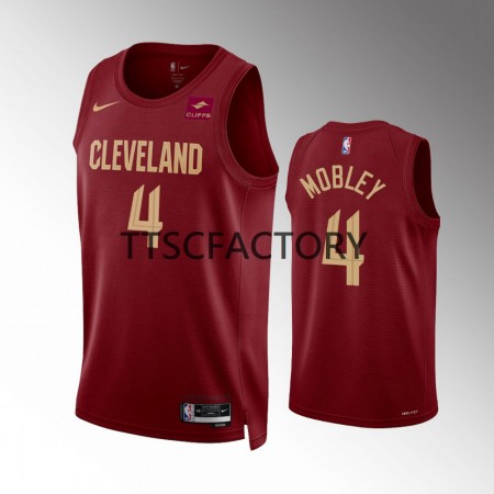 Maglia NBA Cleveland Cavaliers Evan Mobley 4 Nike 2022-23 Icon Edition Rosso Swingman - Uomo